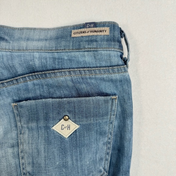 Citizens Of Humanity Morrison Slim Bootcut Jean Womens Sz 29 Low Rise Light Wash - Picture 16 of 16